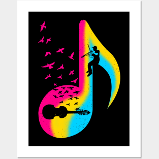 Music Viola D'amore Player Posters and Art